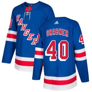 Herren New York Rangers Eishockey Trikot Michael Grabner #40 Authentic Königsblau Heim